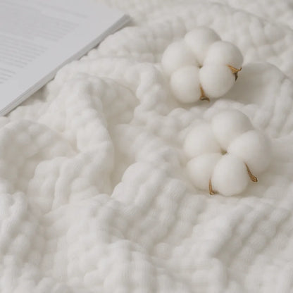 Couverture en mousseline – 100 % coton mousseline (1 achetée, 1 offerte)
