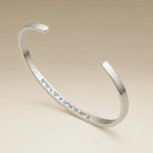 Bracelet Jonc Personnalisé Argent