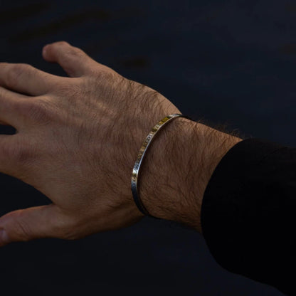 Bracelet Jonc Personnalisé Argent