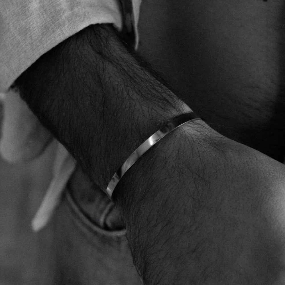 Bracelet Jonc Personnalisé Argent