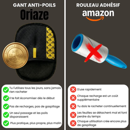 PelClean Pro™ – Gant Anti-Poils Réutilisable et Écologique
