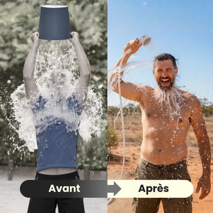 Pompe à eau portable : Kit avec tuyau & embouts