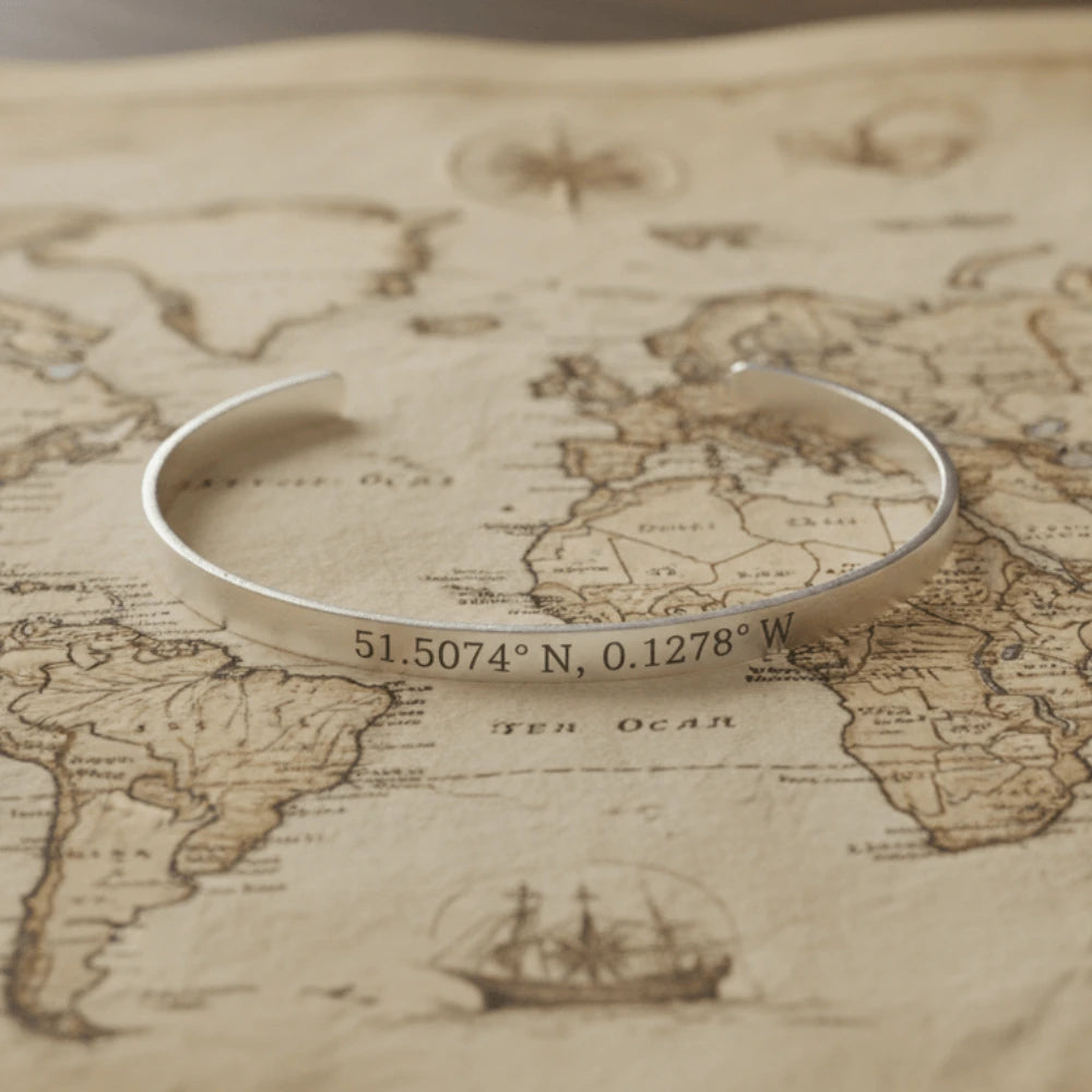 Bracelet Jonc Personnalisé Argent