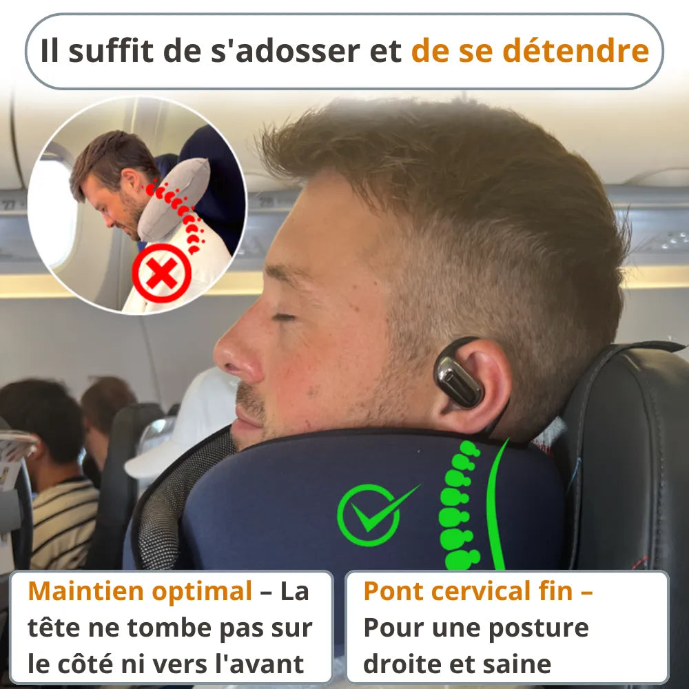 Oriaze™ - L'oreiller de voyage
