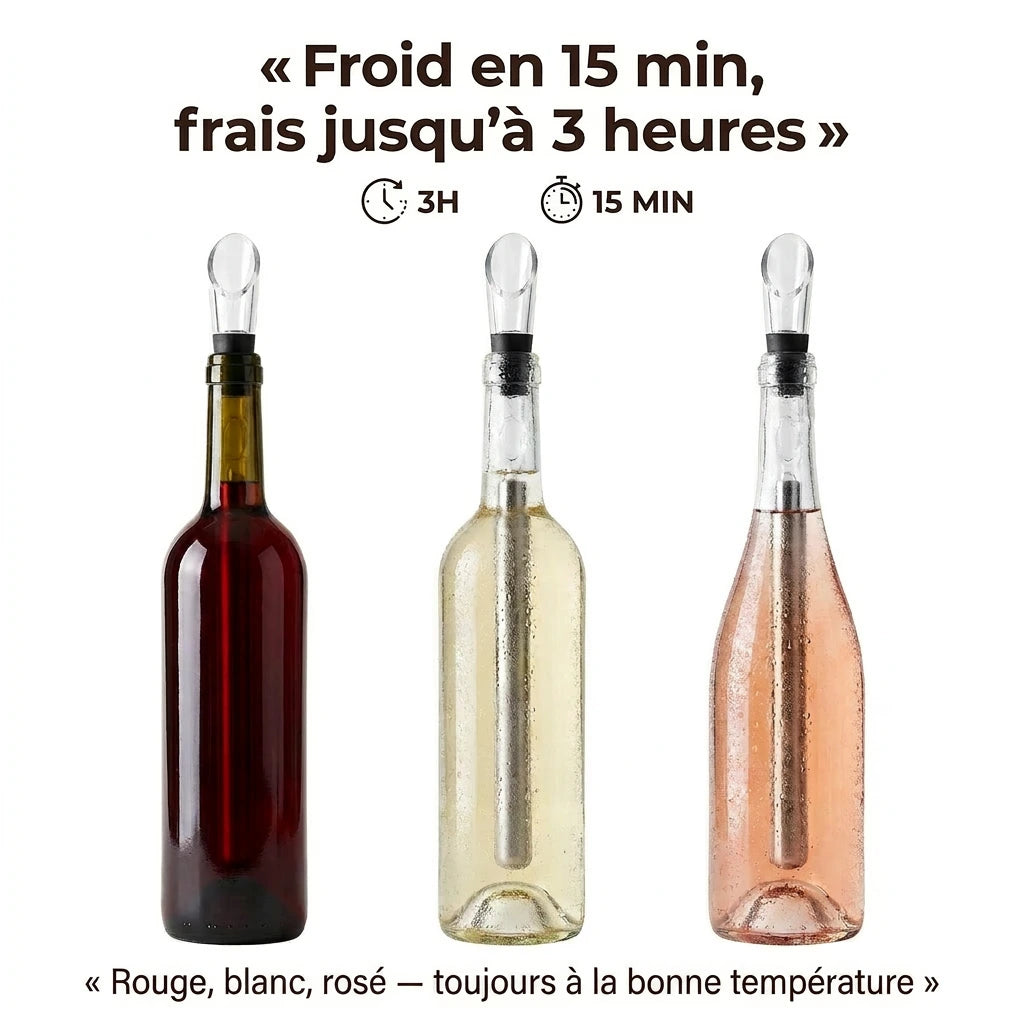 Refroidisseur à vin – Fini le vin tiède