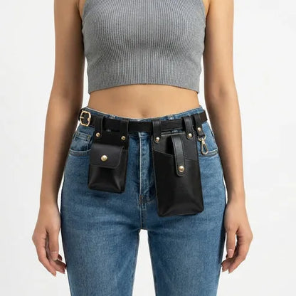 Duality - Ceinture double pochette