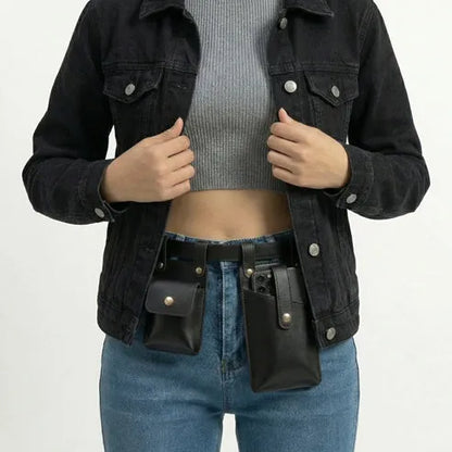 Duality - Ceinture double pochette